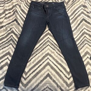 Ag Adriano Goldschmied Slim Skinny Jeans in Dark Indigo
